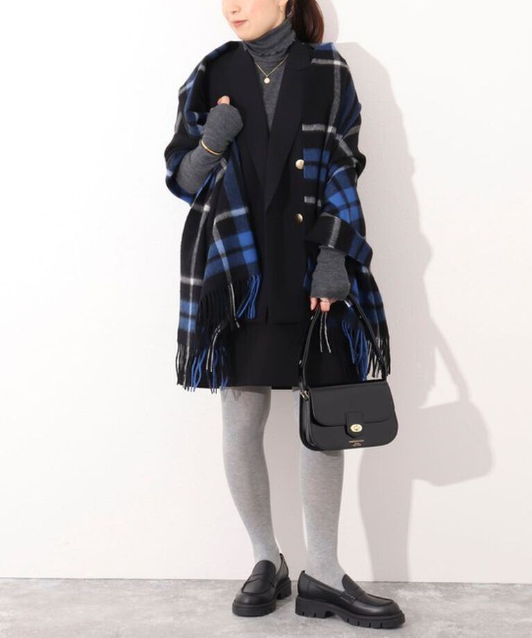 NOLLEY'S「【TWEEDMILL/ツィードミル】◇【WEB限定】ラムズウールストール」|ストール|