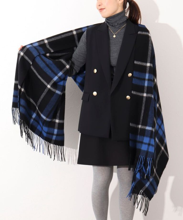 NOLLEY'S「【TWEEDMILL/ツィードミル】◇【WEB限定】ラムズウールストール」|ストール|