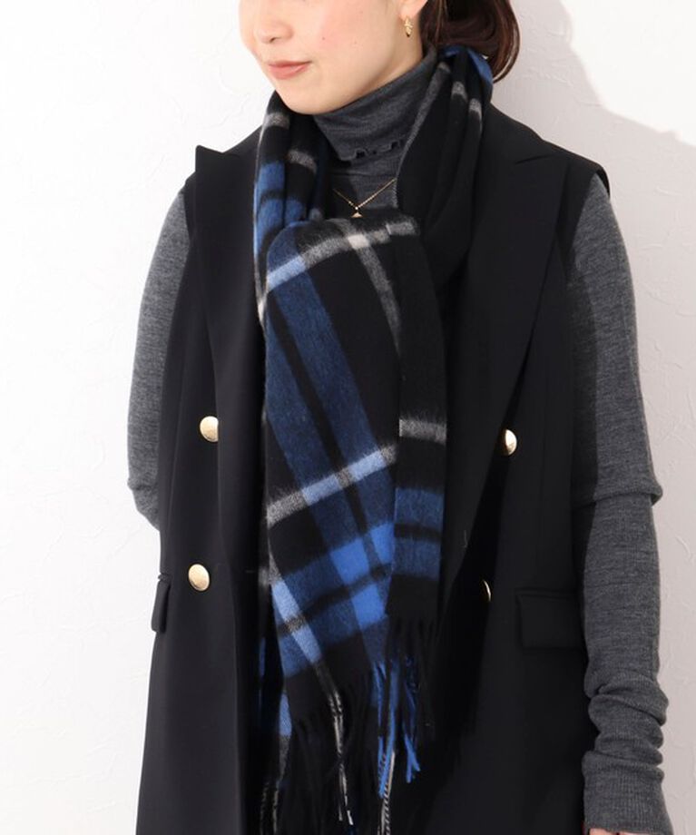 NOLLEY'S「【TWEEDMILL/ツィードミル】◇【WEB限定】ラムズウールストール」|ストール|