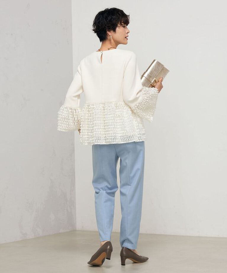 NOLLEY'S sophi「ウール混ウォッシャブルインゴムパンツ」|その他|