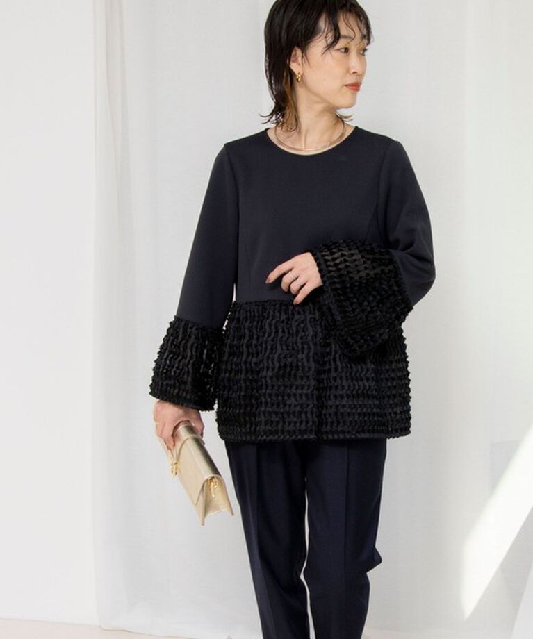 NOLLEY'S sophi「ウール混ウォッシャブルインゴムパンツ」|その他|
