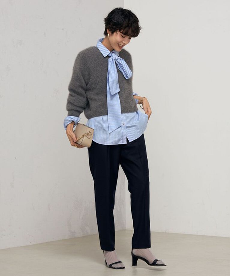 NOLLEY'S sophi「ウール混ウォッシャブルインゴムパンツ」|その他|