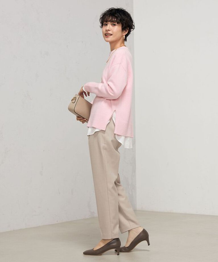NOLLEY'S sophi「ウール混ウォッシャブルインゴムパンツ」|その他|