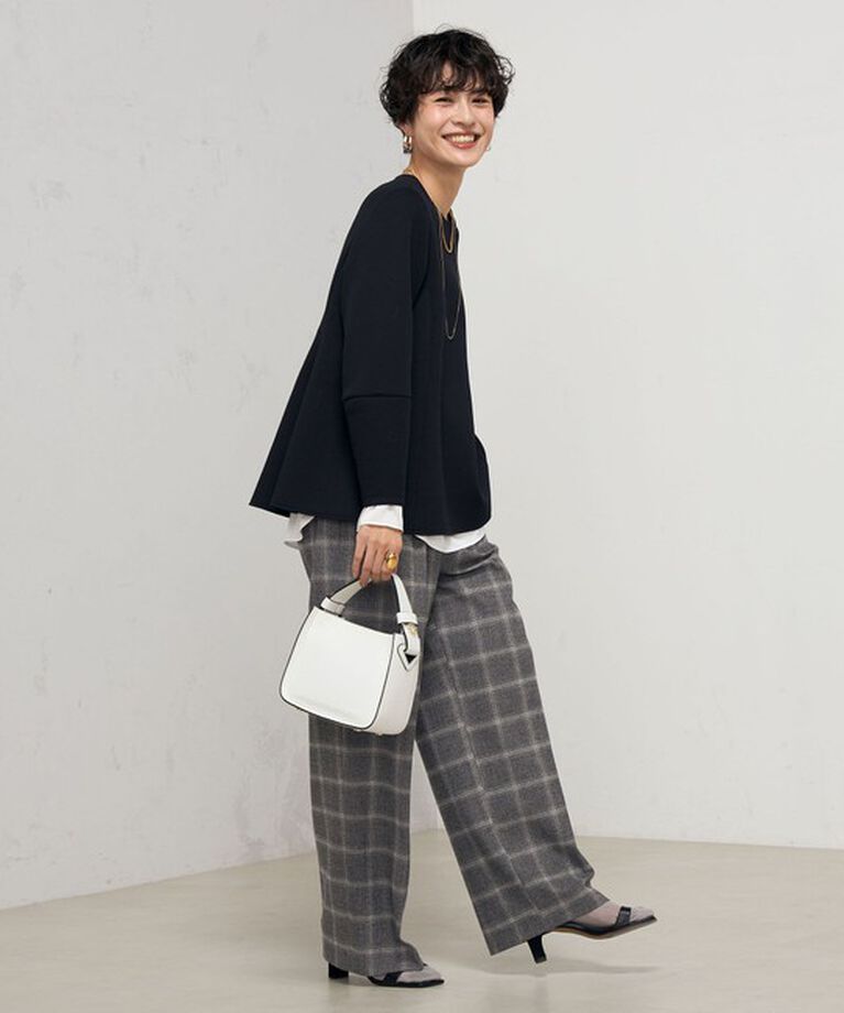 NOLLEY'S「ウォッシャブルエアボールフレアプルオーバーカットソー」|Tシャツ・カットソー|