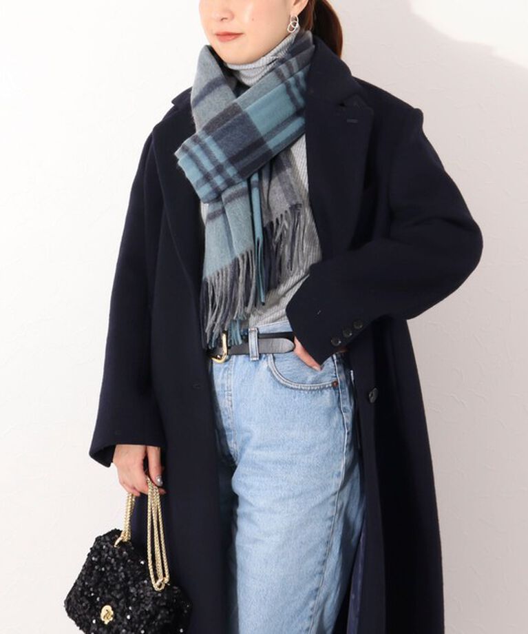NOLLEY'S「◇【WEB限定カラーあり】カシミヤチェックストール」|ストール|