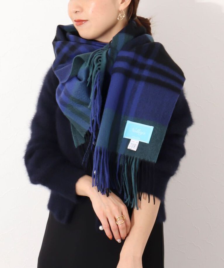 NOLLEY'S「◇【WEB限定カラーあり】カシミヤチェックストール」|ストール|