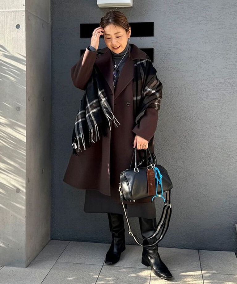 NOLLEY'S「◇【WEB限定カラーあり】カシミヤチェックストール」|ストール|