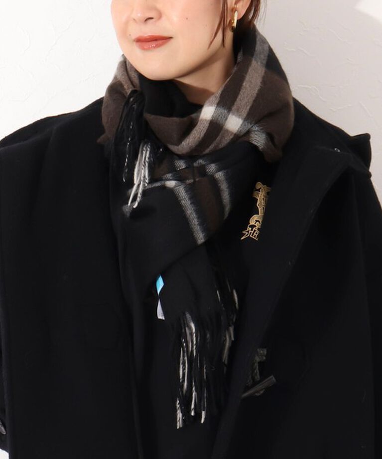 NOLLEY'S「◇【WEB限定カラーあり】カシミヤチェックストール」|ストール|