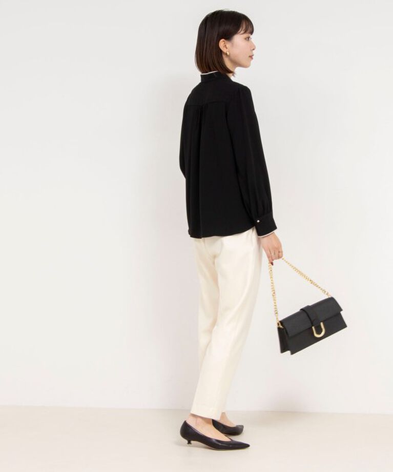 NOLLEY'S「ウォッシャブル裏起毛タックスリムパンツ」|その他|