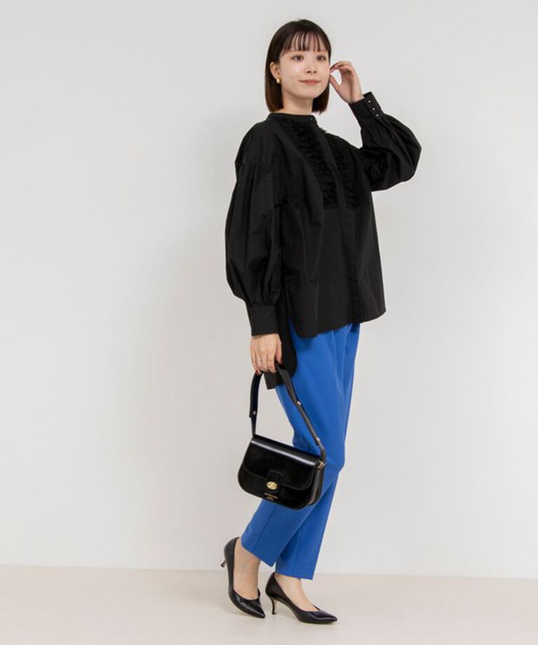 NOLLEY'S「ウォッシャブル裏起毛タックスリムパンツ」|その他|