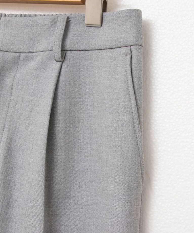 NOLLEY'S「ウォッシャブル裏起毛タックスリムパンツ」|その他|
