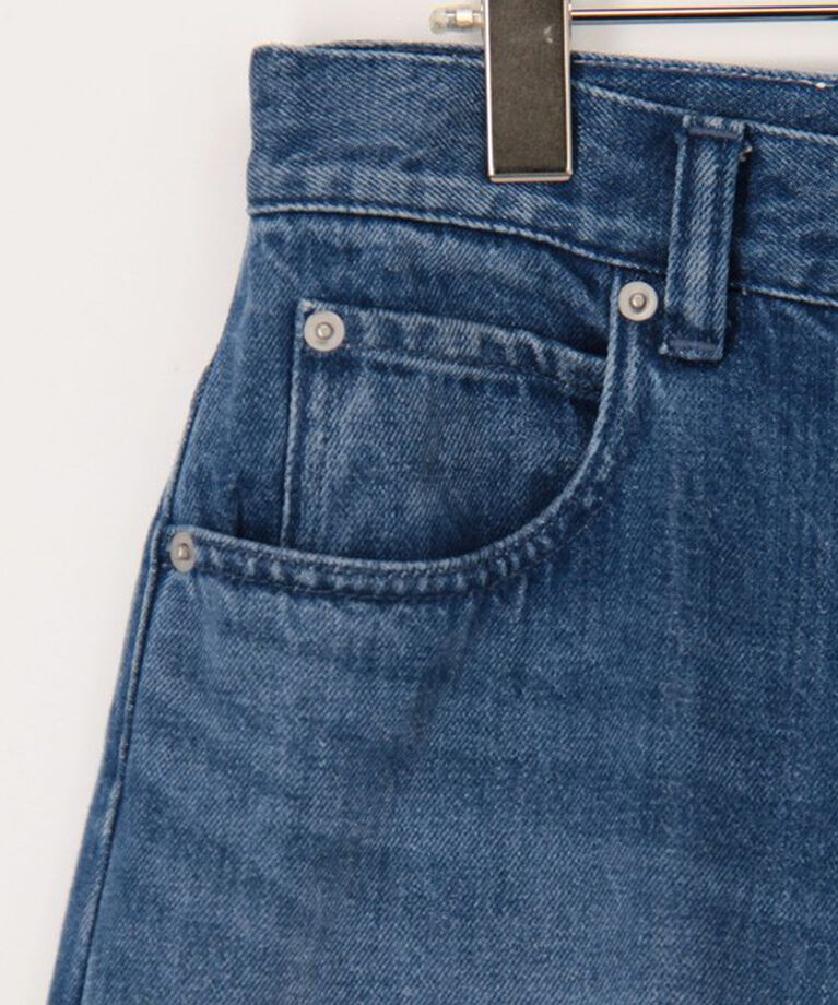 Rie Miller「【RM denim】スリットフレアハイウエストデニム」|デニム|