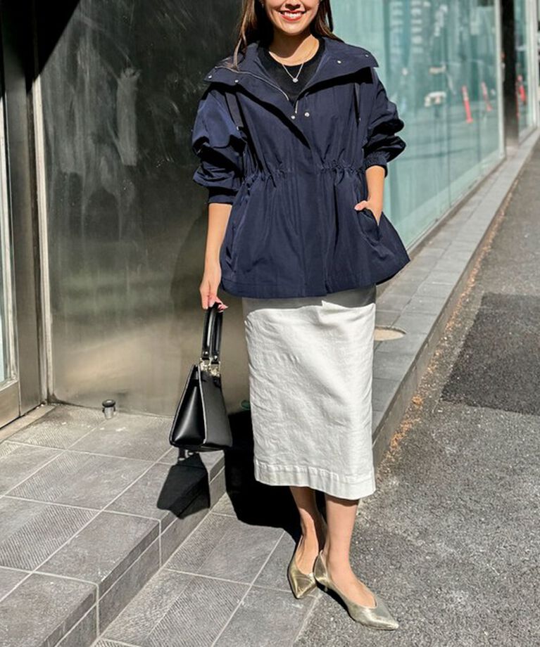 Rie Miller「【RM denim】スリットタイトデニムスカート」|タイト|