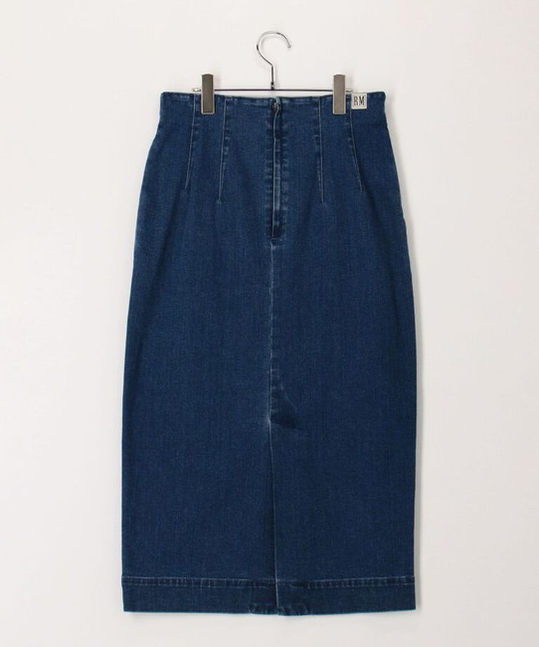 Rie Miller「【RM denim】スリットタイトデニムスカート」|タイト|