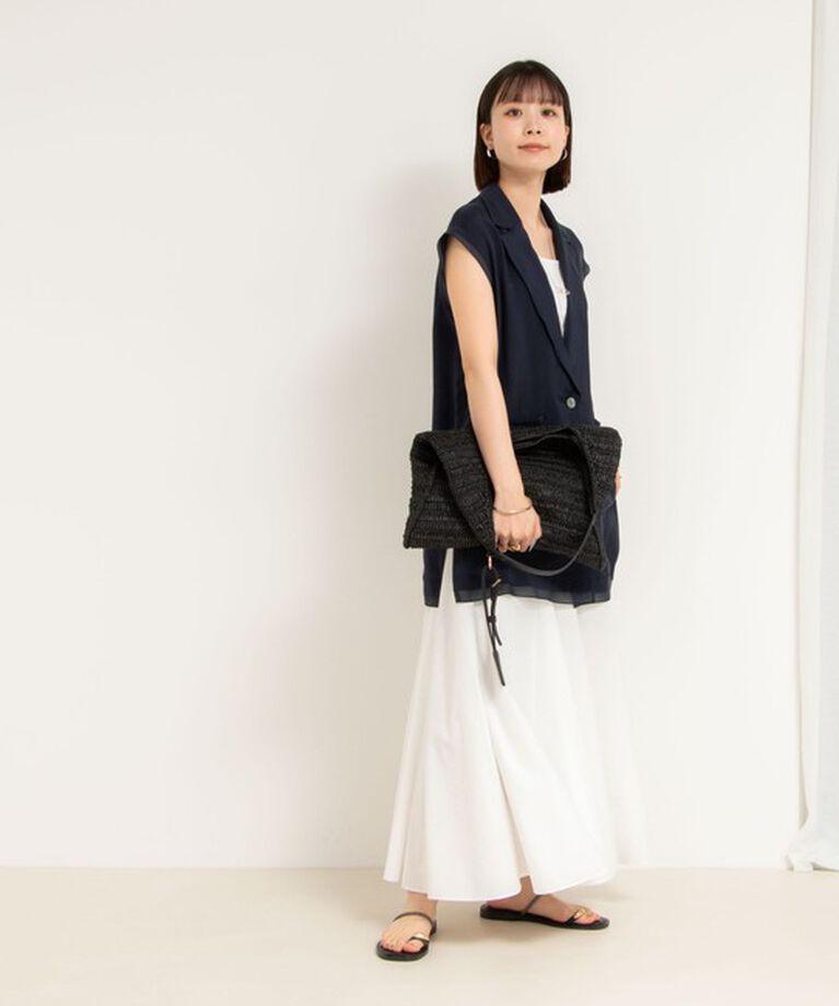 NOLLEY'S「【追加】《オールシーズン対応》ウォッシャブルヴィンテージタフタマチ入りマキシスカート」|スカート|