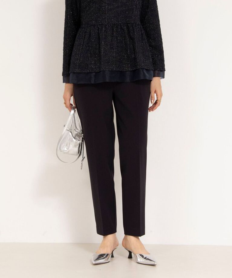 NOLLEY'S「《セットアップ対応》ウォッシャブルダブルクロススリムパンツ」|その他|