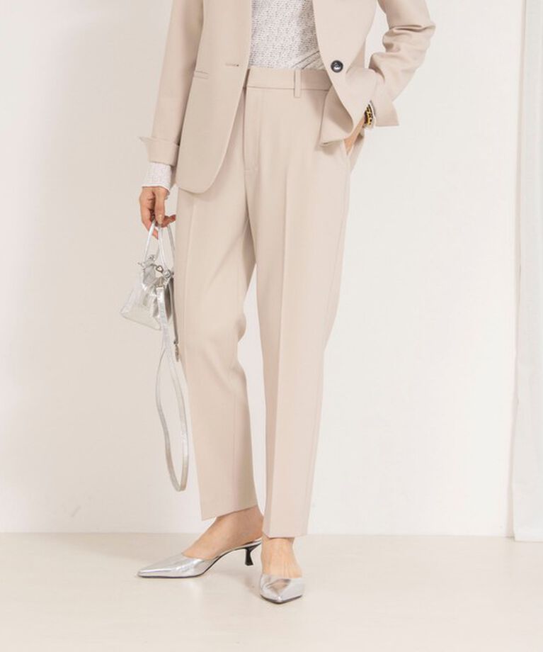 NOLLEY'S「《セットアップ対応》ウォッシャブルダブルクロススリムパンツ」|その他|