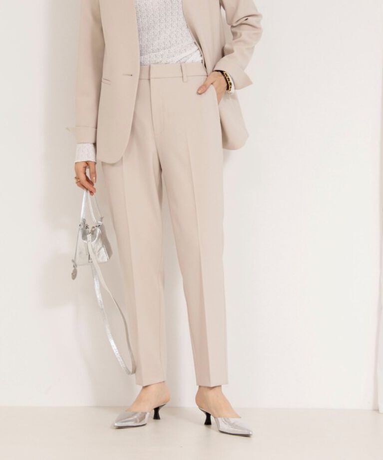 NOLLEY'S「《セットアップ対応》ウォッシャブルダブルクロススリムパンツ」|その他|