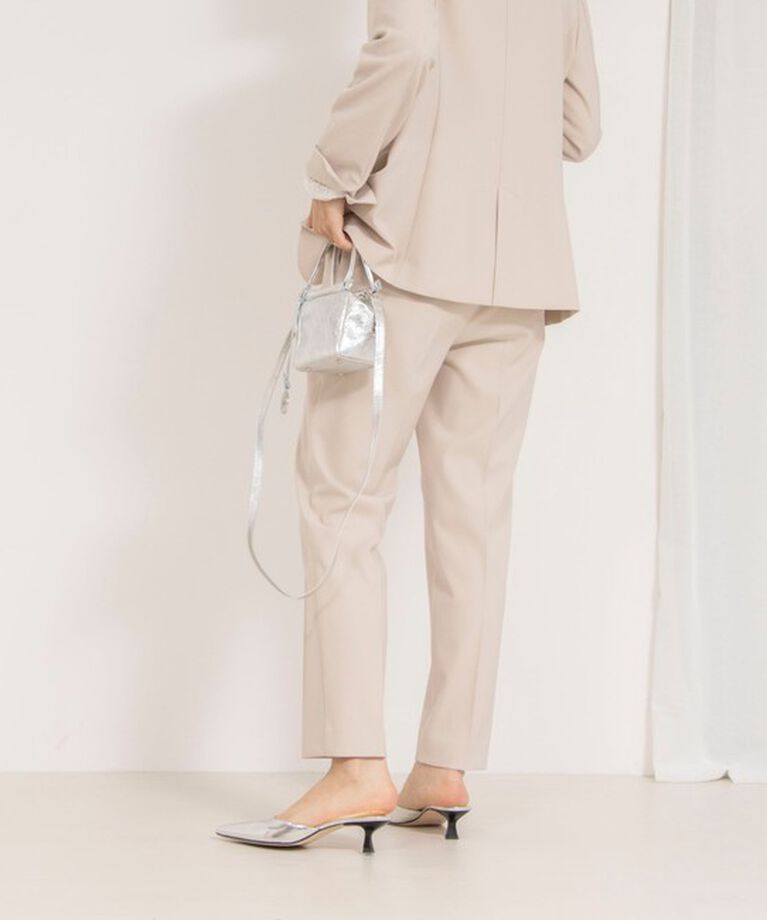 NOLLEY'S「《セットアップ対応》ウォッシャブルダブルクロススリムパンツ」|その他|