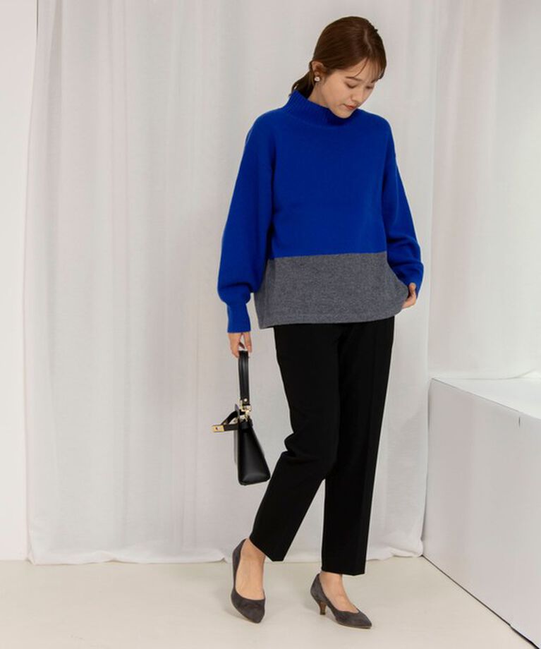 NOLLEY'S「《セットアップ対応》ウォッシャブルダブルクロススリムパンツ」|その他|