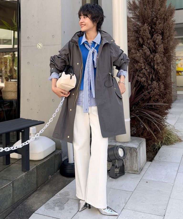 NOLLEY'S「《アンサンブル対応》《手洗い可能》コットンミラノリブカーディガン」|カーディガン|