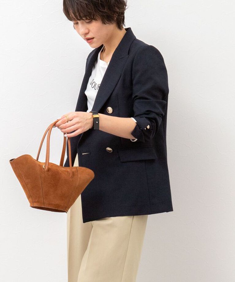 NOLLEY'S sophi「《セットアップ対応》ウォッシャブルドライダブルジャケット」|テーラードジャケット|