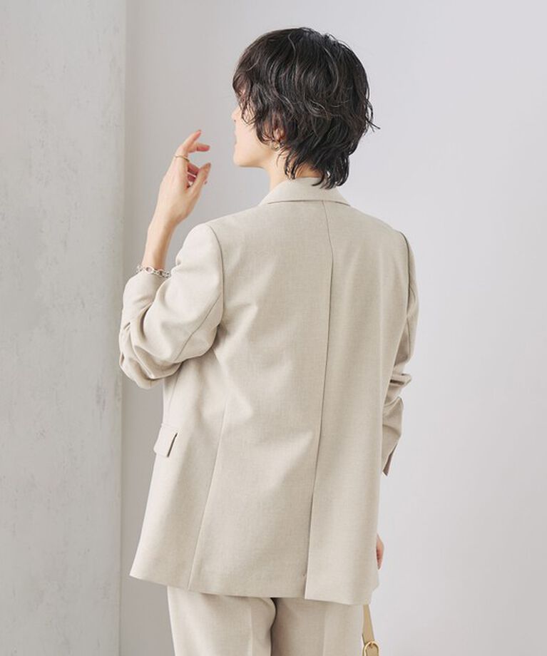 NOLLEY'S sophi「《セットアップ対応》ウォッシャブルドライダブルジャケット」|テーラードジャケット|