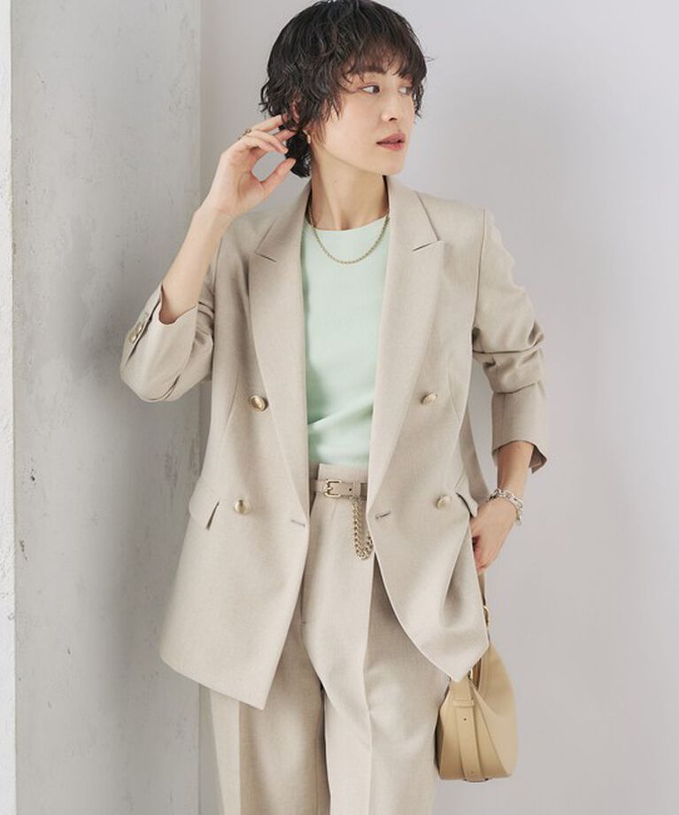 NOLLEY'S sophi「《セットアップ対応》ウォッシャブルドライダブルジャケット」|テーラードジャケット|