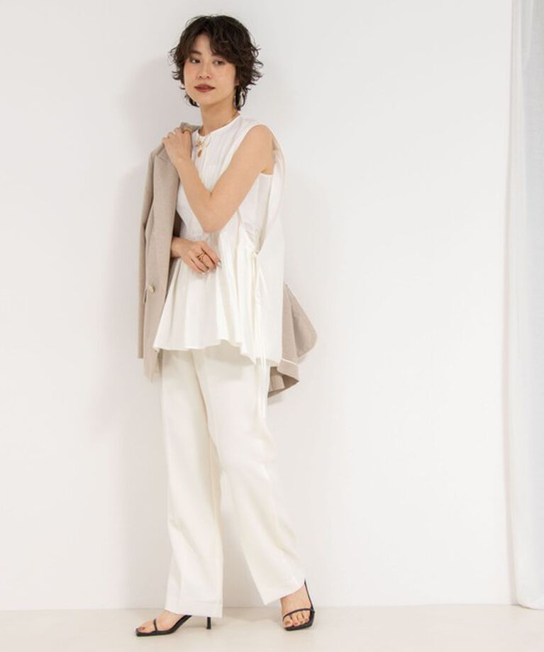 NOLLEY'S sophi「《セットアップ対応》ウォッシャブルドライワイドパンツ」|その他|