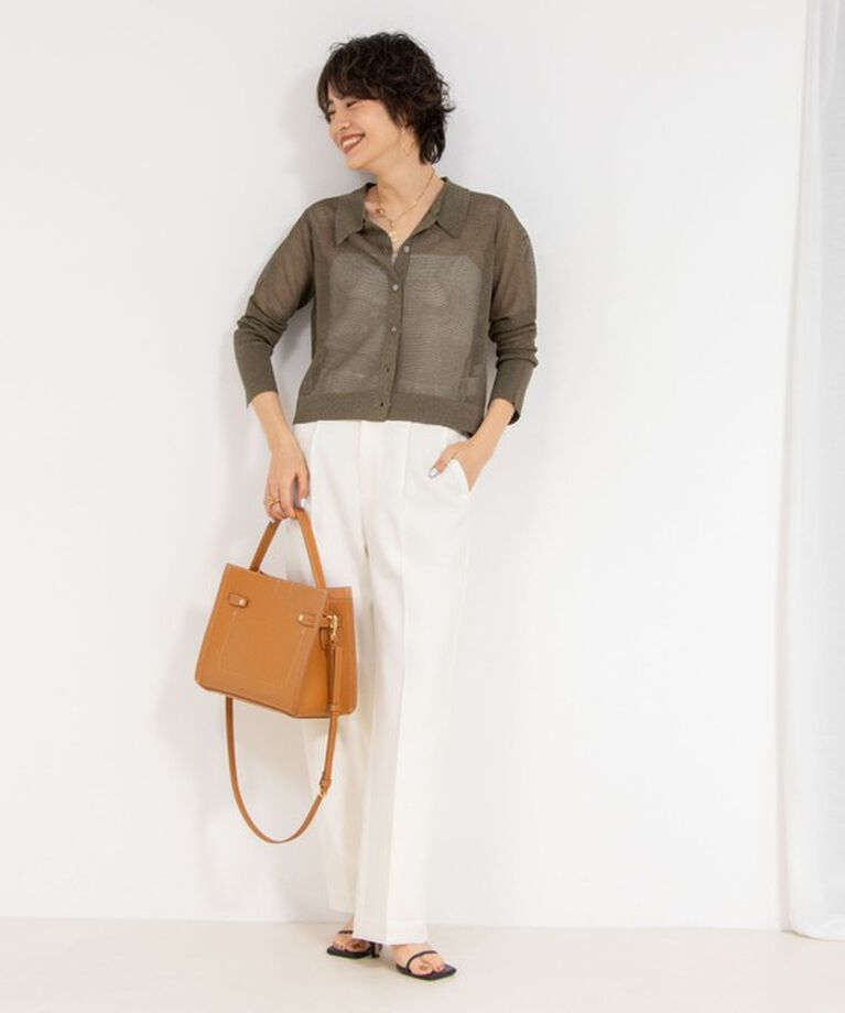 NOLLEY'S sophi「《セットアップ対応》ウォッシャブルドライワイドパンツ」|その他|