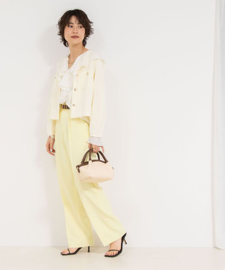 NOLLEY'S sophi「《セットアップ対応》ウォッシャブルドライワイドパンツ」|その他|