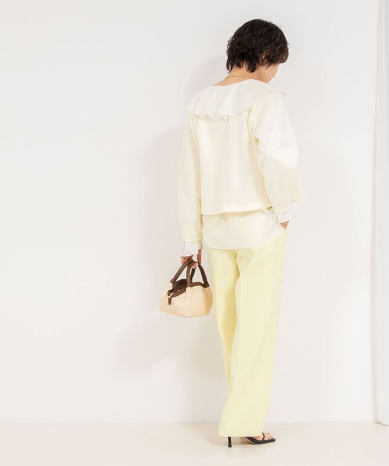 NOLLEY'S sophi「《セットアップ対応》ウォッシャブルドライワイドパンツ」|その他|