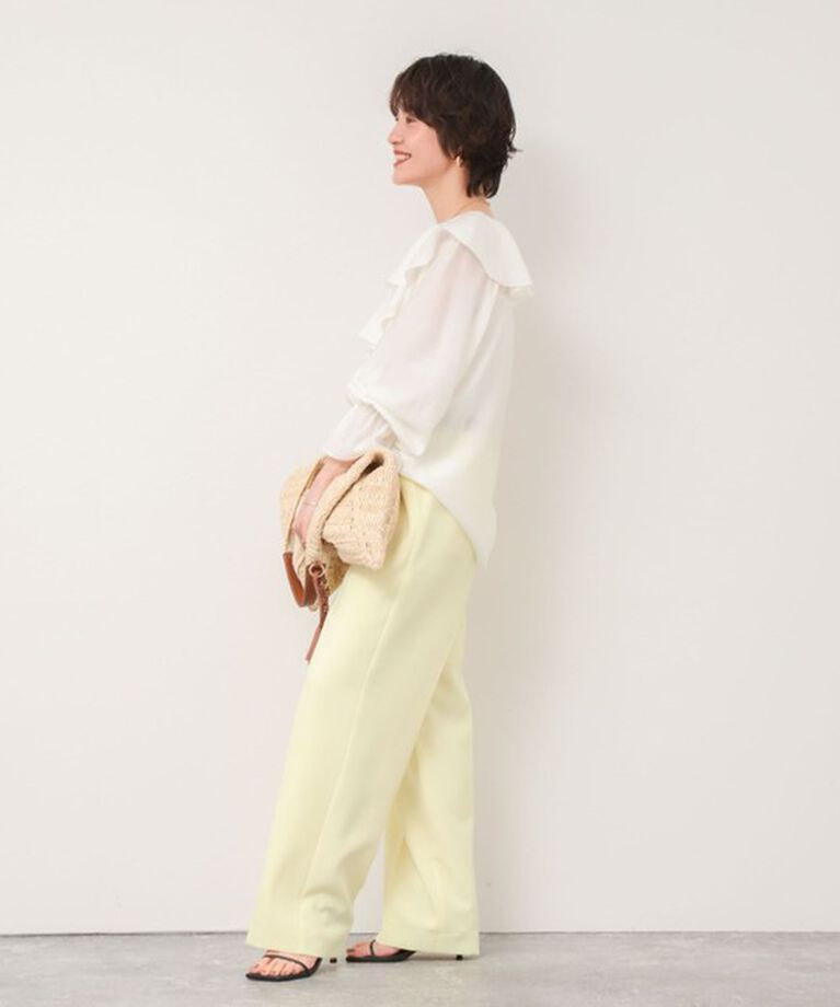 NOLLEY'S sophi「《セットアップ対応》ウォッシャブルドライワイドパンツ」|その他|