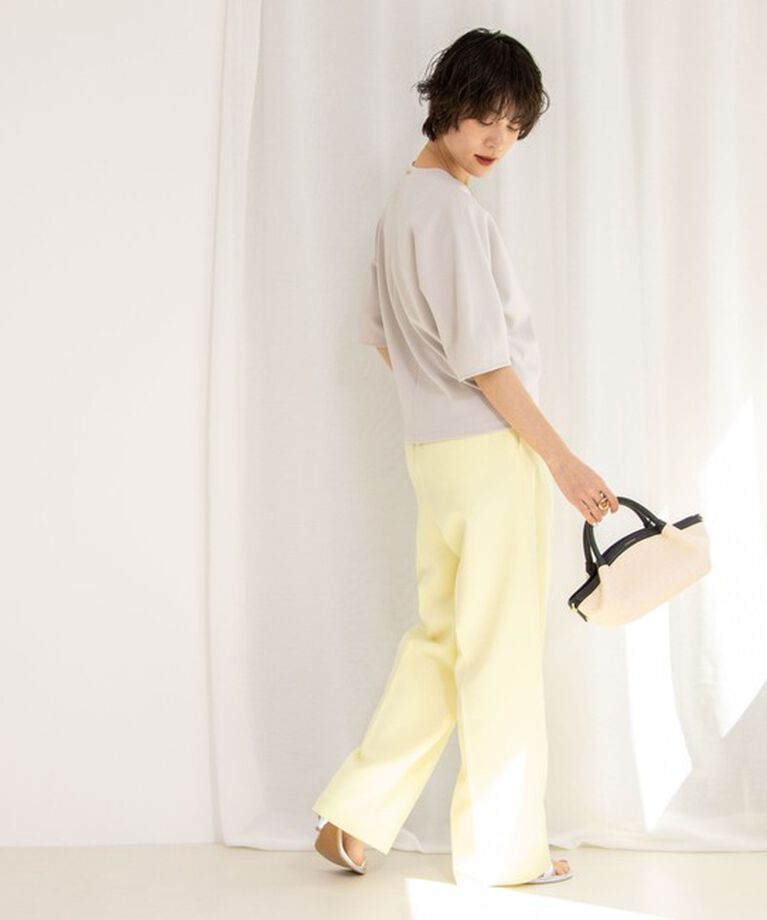 NOLLEY'S sophi「《セットアップ対応》ウォッシャブルドライワイドパンツ」|その他|