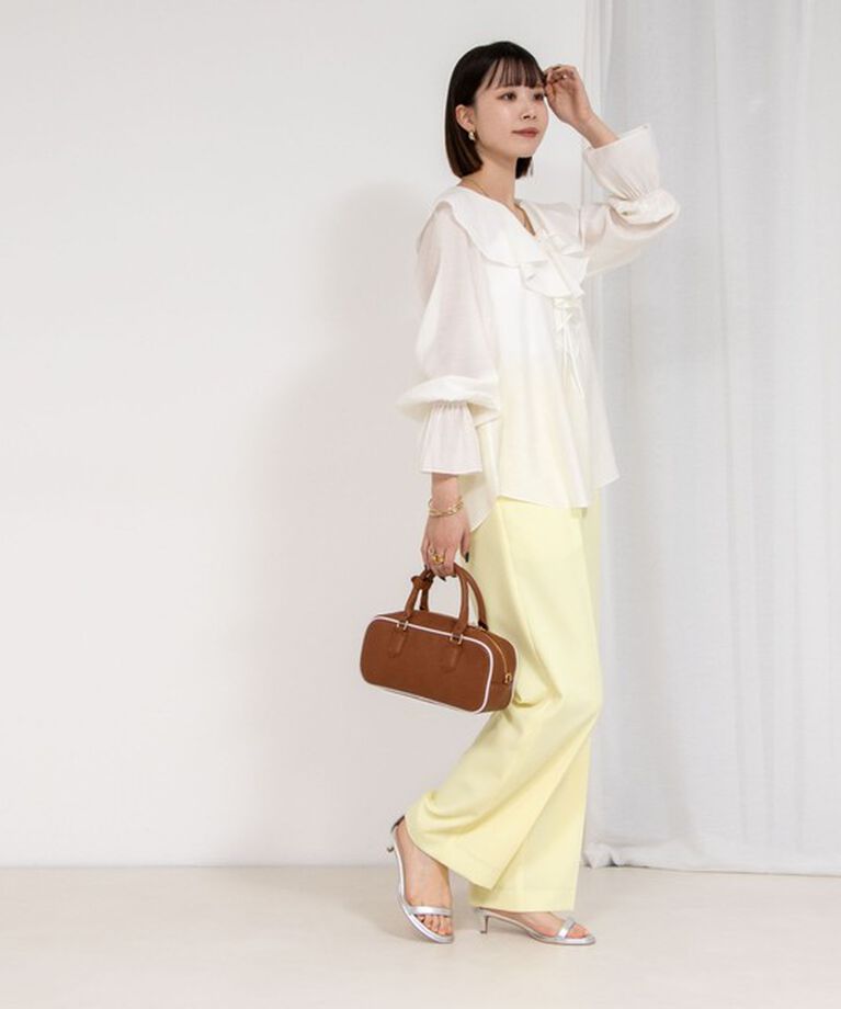 NOLLEY'S sophi「《セットアップ対応》ウォッシャブルドライワイドパンツ」|その他|