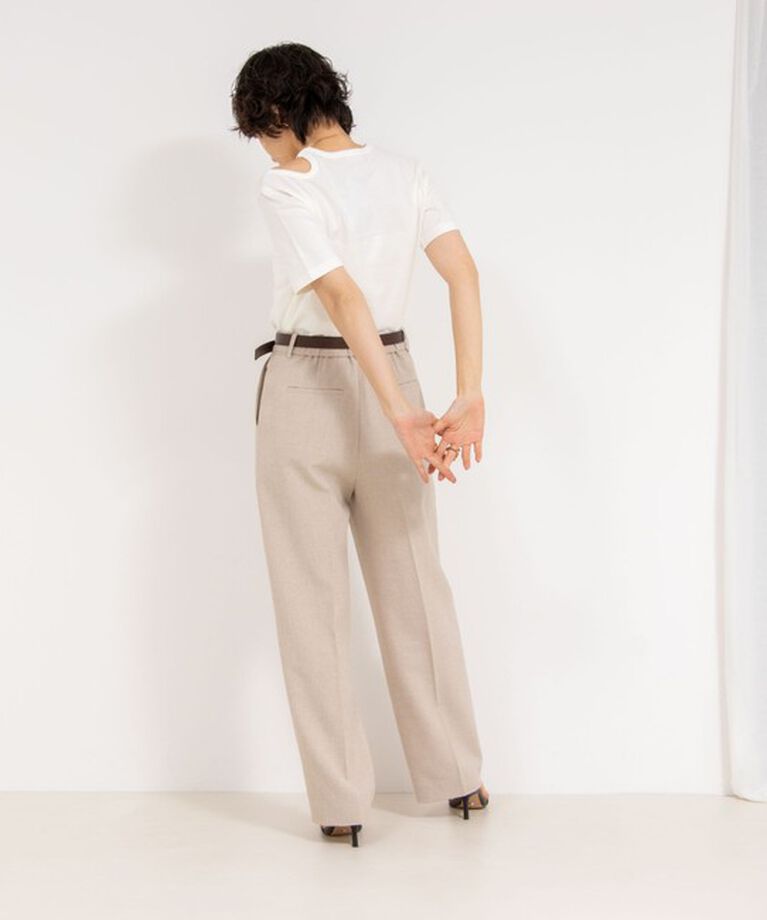 NOLLEY'S sophi「《セットアップ対応》ウォッシャブルドライワイドパンツ」|その他|