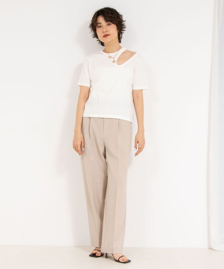 NOLLEY'S sophi「《セットアップ対応》ウォッシャブルドライワイドパンツ」|その他|