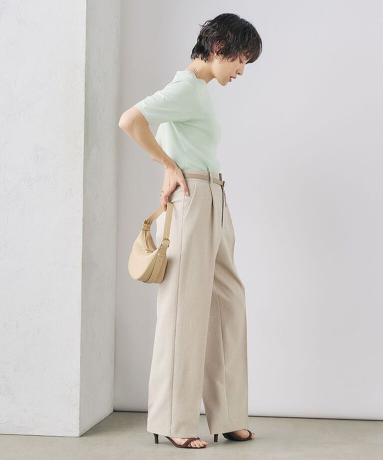 NOLLEY'S sophi「《セットアップ対応》ウォッシャブルドライワイドパンツ」|その他|