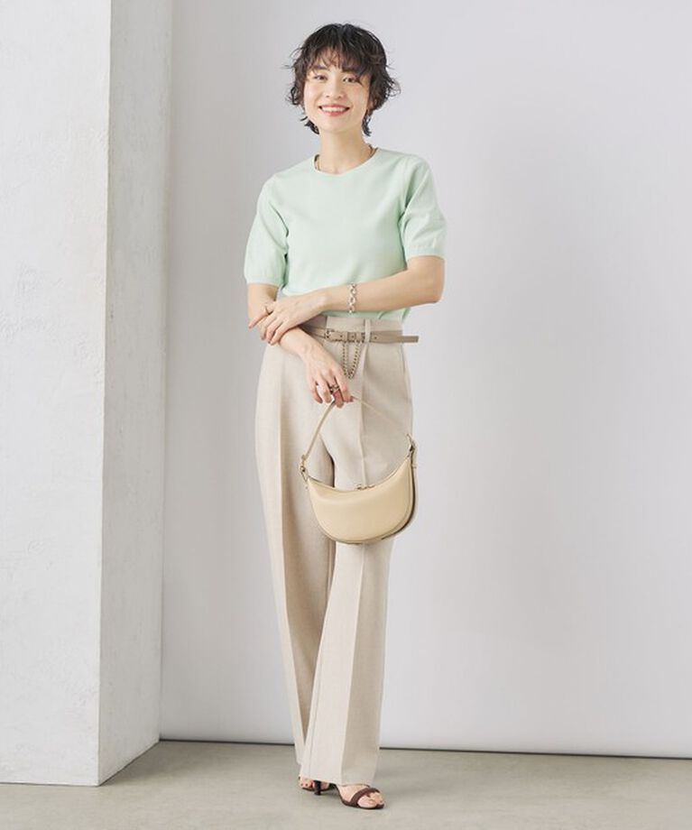 NOLLEY'S sophi「《セットアップ対応》ウォッシャブルドライワイドパンツ」|その他|