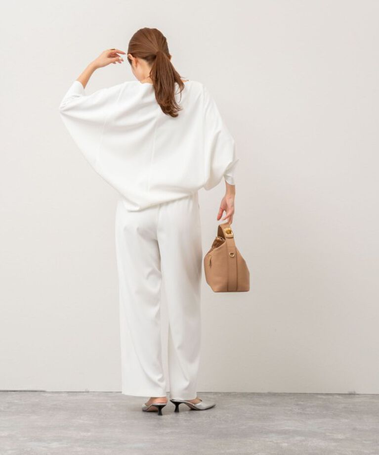 NOLLEY'S「《セットアップ対応》ウォッシャブルツイルイージーパンツ」|その他|