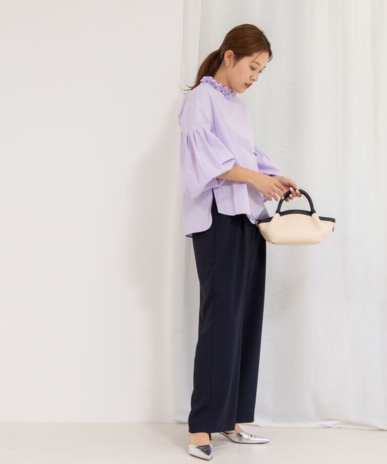 NOLLEY'S「《セットアップ対応》ウォッシャブルツイルイージーパンツ」|その他|