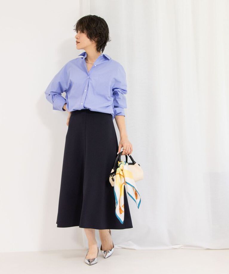 NOLLEY'S sophi「ウォッシャブルダンボールフレアスカート」|フレア|