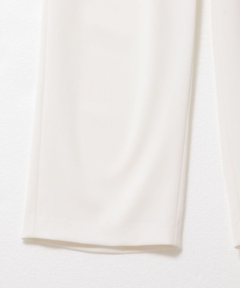 NOLLEY'S sophi「《セットアップ対応》ウォッシャブルツイルイージータックワイドパンツ」|その他|