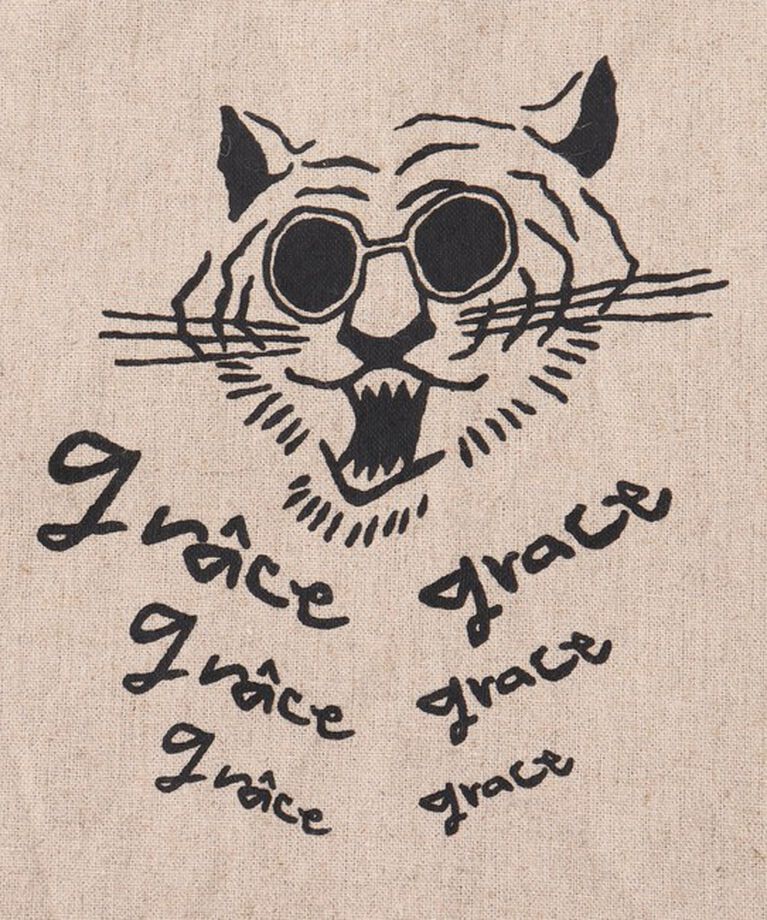 grace grace「【grace grace/グラスグラス】グラスケリネンサブバッグ M」|その他|