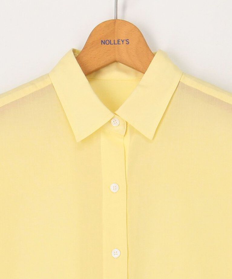 NOLLEY'S「◇【WEB限定】MY STANDARD シアーシャツ」|シャツ・ブラウス|