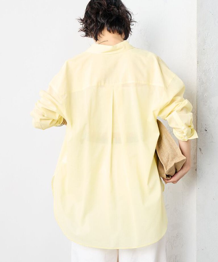 NOLLEY'S「◇【WEB限定】MY STANDARD シアーシャツ」|シャツ・ブラウス|
