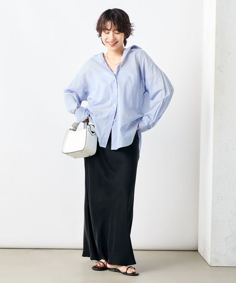 NOLLEY'S「◇【WEB限定】MY STANDARD シアーシャツ」|シャツ・ブラウス|