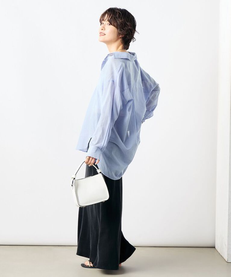 NOLLEY'S「◇【WEB限定】MY STANDARD シアーシャツ」|シャツ・ブラウス|