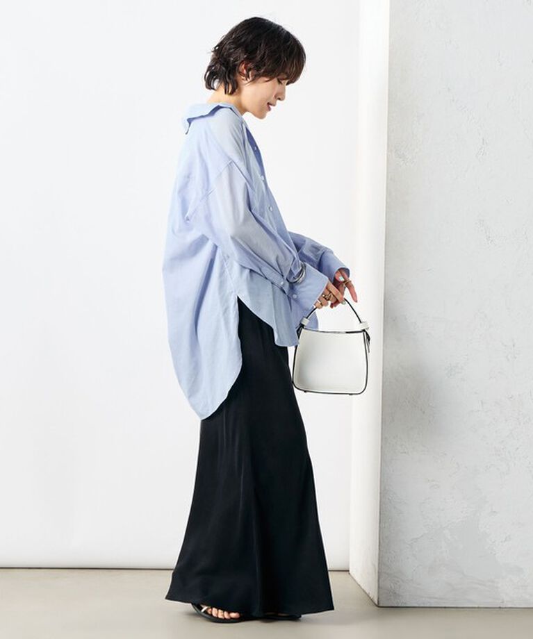 NOLLEY'S「◇【WEB限定】MY STANDARD シアーシャツ」|シャツ・ブラウス|