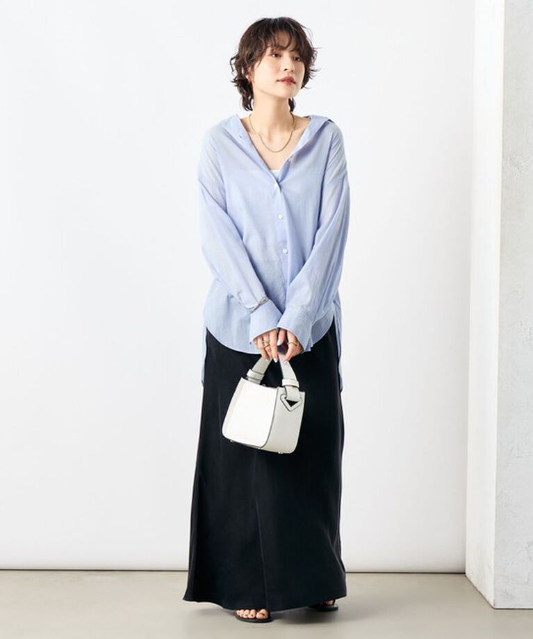 NOLLEY'S「◇【WEB限定】MY STANDARD シアーシャツ」|シャツ・ブラウス|